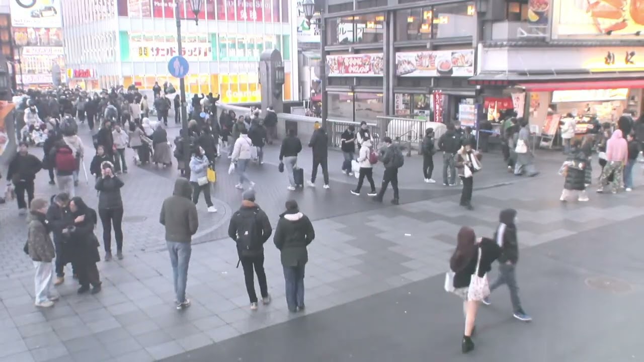 2026/2/8 大阪道頓堀ライブカメラ