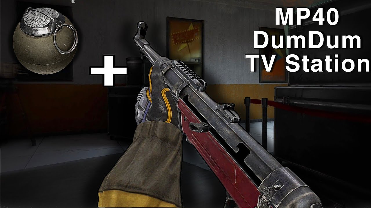 MP40 And Impact Grenades in TV Station - Arena Breakout