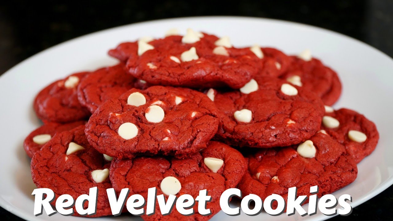 Christmas Cookies | How To Make Red Velvet Cookies #MrMakeItHappen