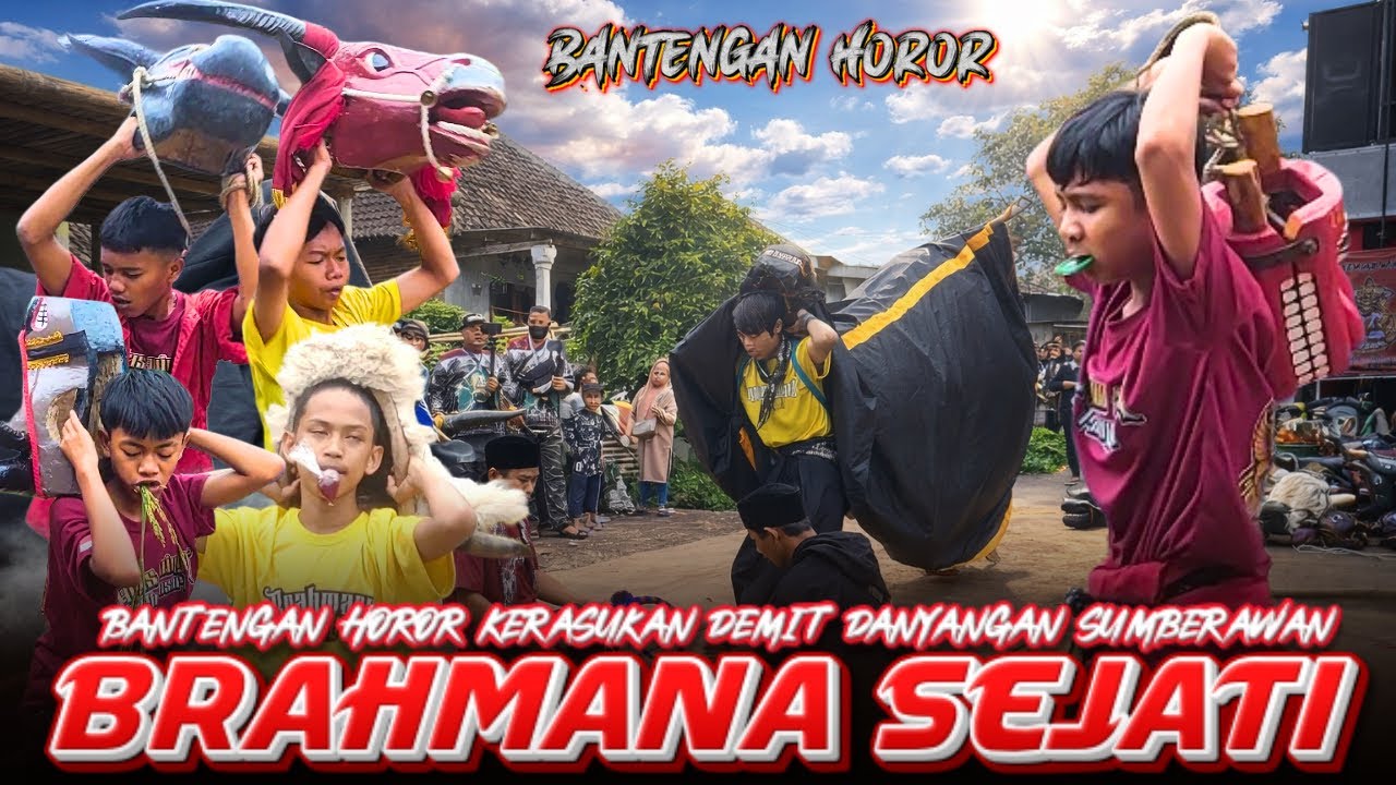 BANTENG KERASUKAN DEMIT‼️BRAHMANA SEJATI KALAP TEROR PENONTON DENGAN CAPLOKAN