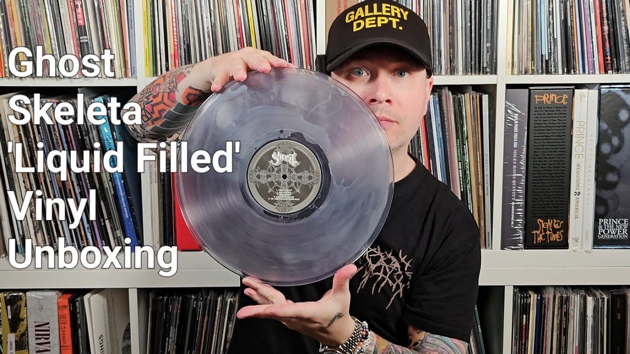 Ghost - Skeleta 'Liquid Filled' Vinyl Unboxing - Blood Records