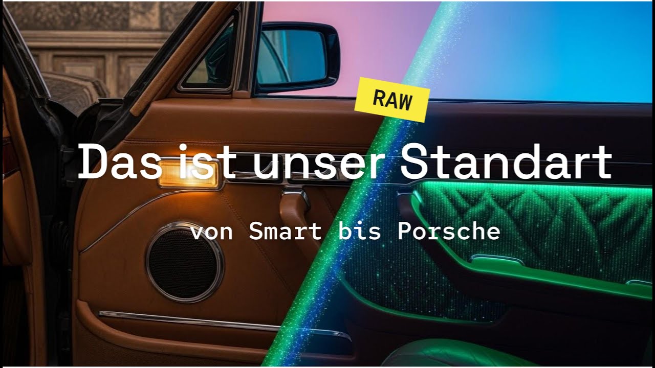 Von Smart bis Porsche Ambiente muss sein Wochenbericht #5