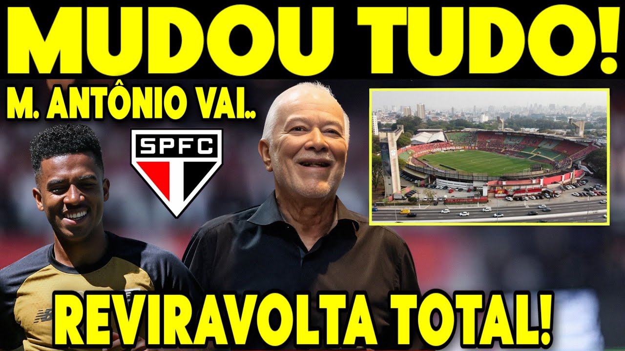 ESSA PEGOU DE SURPRESA! REVIRAVOLTA DOIDA ACABA DE ACONTECER NO SÃO PAULO INESPERADAMENTE 