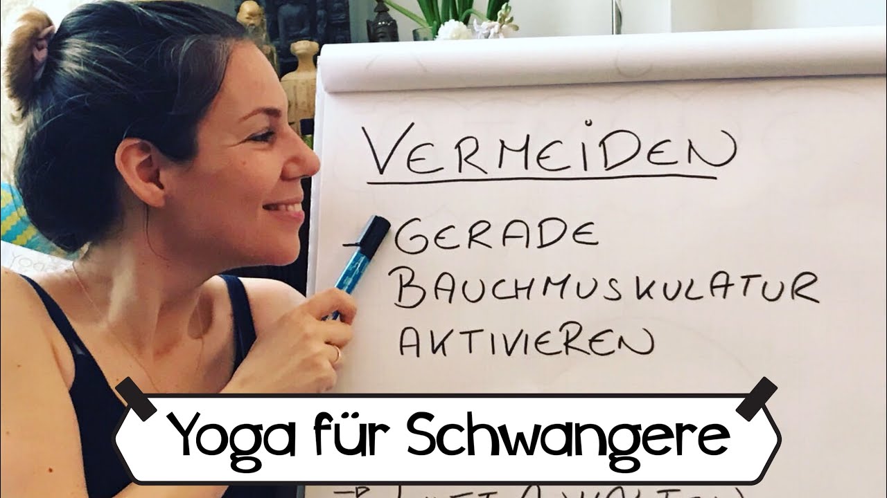 Bloß nicht! Darauf solltest Du beim Yoga als Schwangere achten!