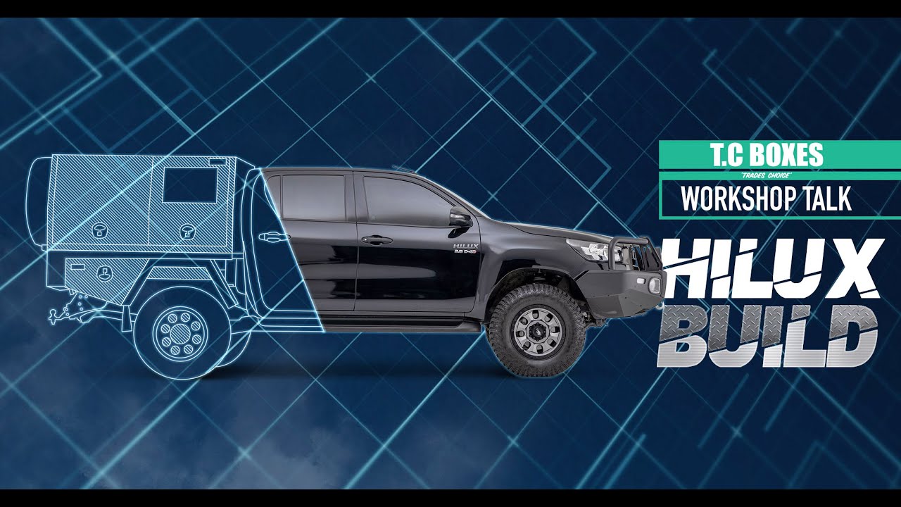 Сборка Toyota Hilux 4x4 | Замена кузова на поддон и навес T.C. | T.C Boxes