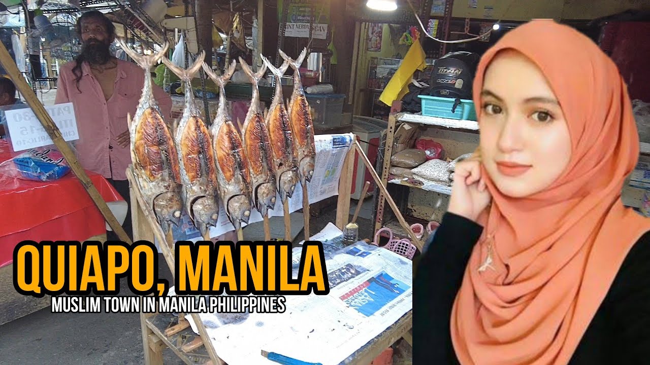 HALAL FILIPINO STREET FOOD! Quiapo Manila's MUSLIM TOWN FOOD TOUR | Manila Street Food[4K]