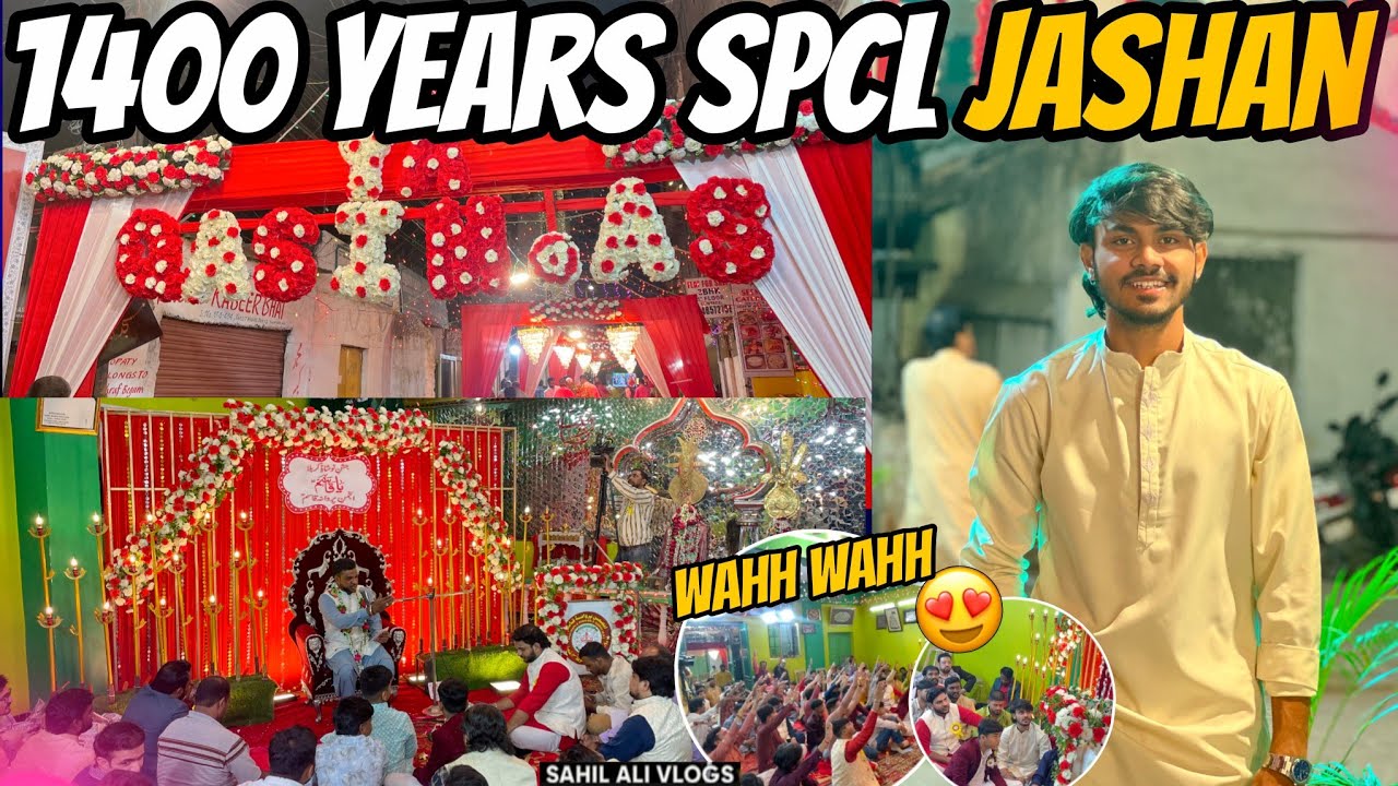 13th Shaban Jashan In Hyderabad😍| 1400th Birth Anniversary Of Shehzade Qasim a.s❤️