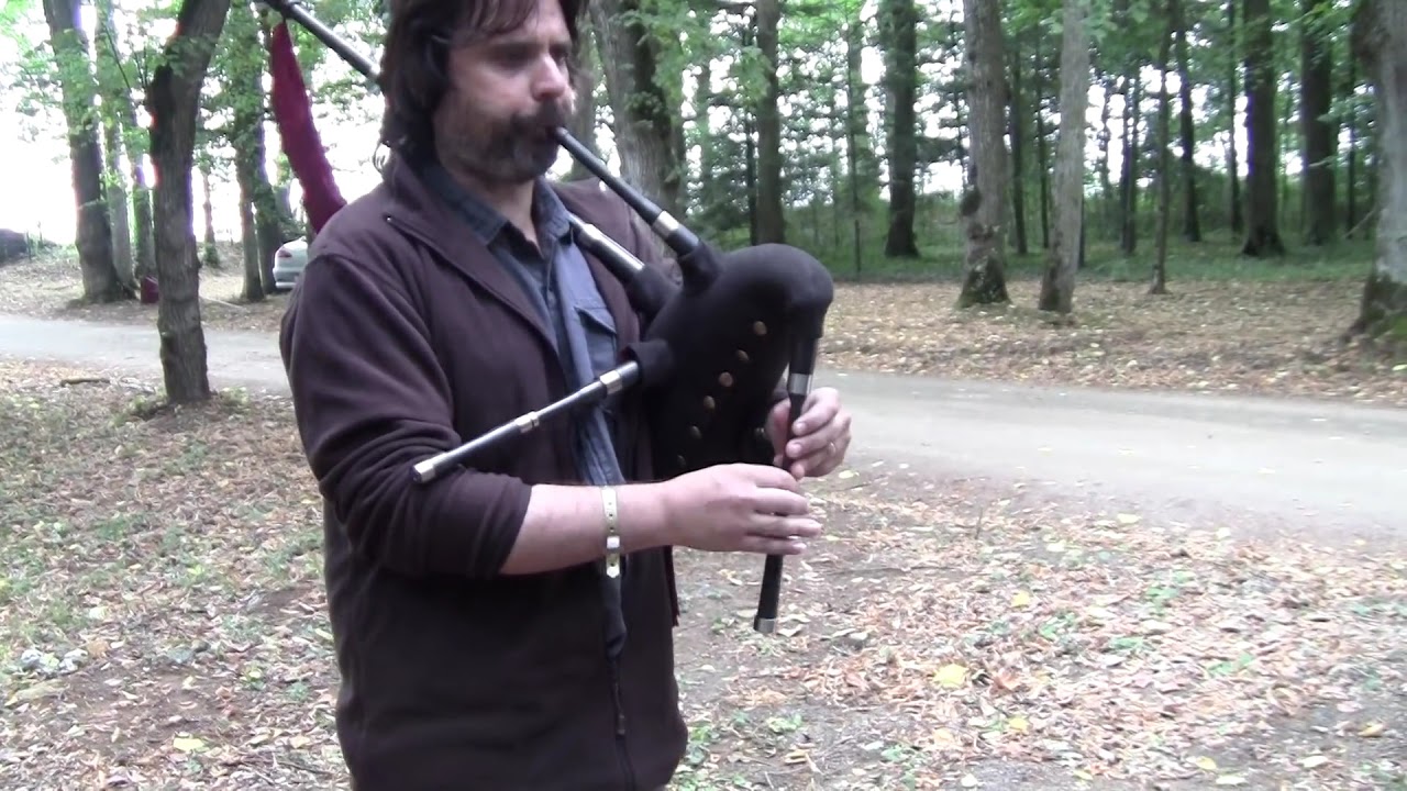Carbony Gaita en Re (D) with two drones part 2