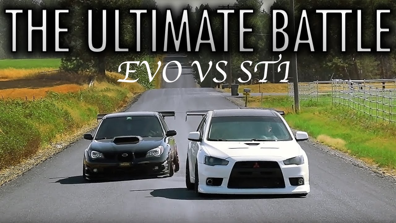 EVO vs STi | WHO WILL WIN?
