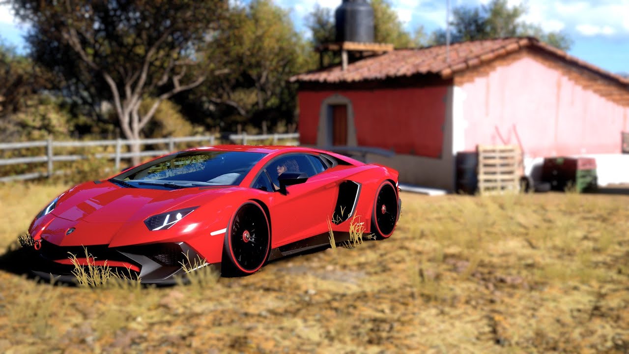 Lamborghini Aventador Ultimate  - Forza Horizon 5 / I visited Old friend to his Christmas Party