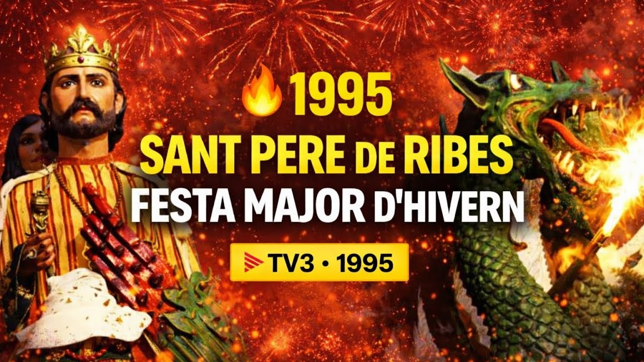Sant Pau 2025 (Festa Major d'hivern de Sant Pere de Ribes) Documental de l'any 1998 de tv3. Gegants