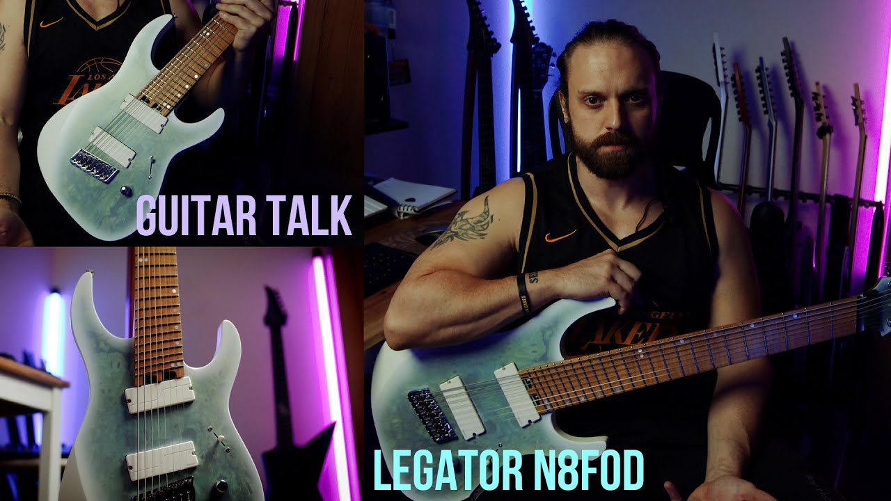 Guitar Talk | ОБЗОР LEGATOR NINJA N8FOD ARCTIC BLUE