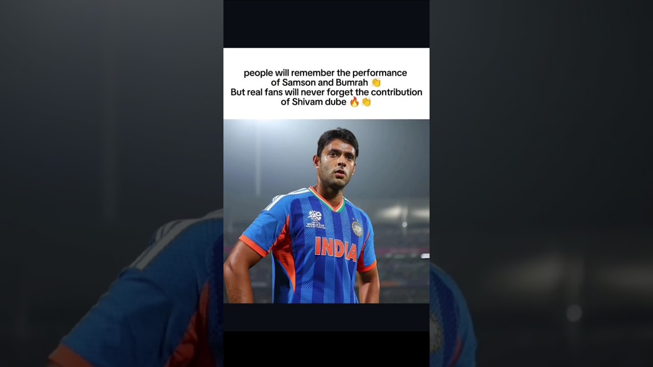Shivam Dube Unsung hero of India 🔥🛐