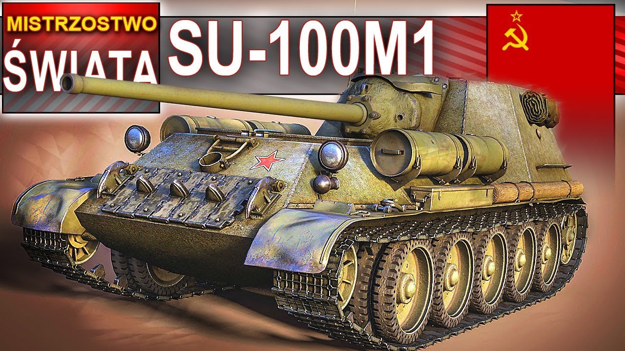 SU-100M1 - mistrzostwo świata - modelowa gra - World of Tanks