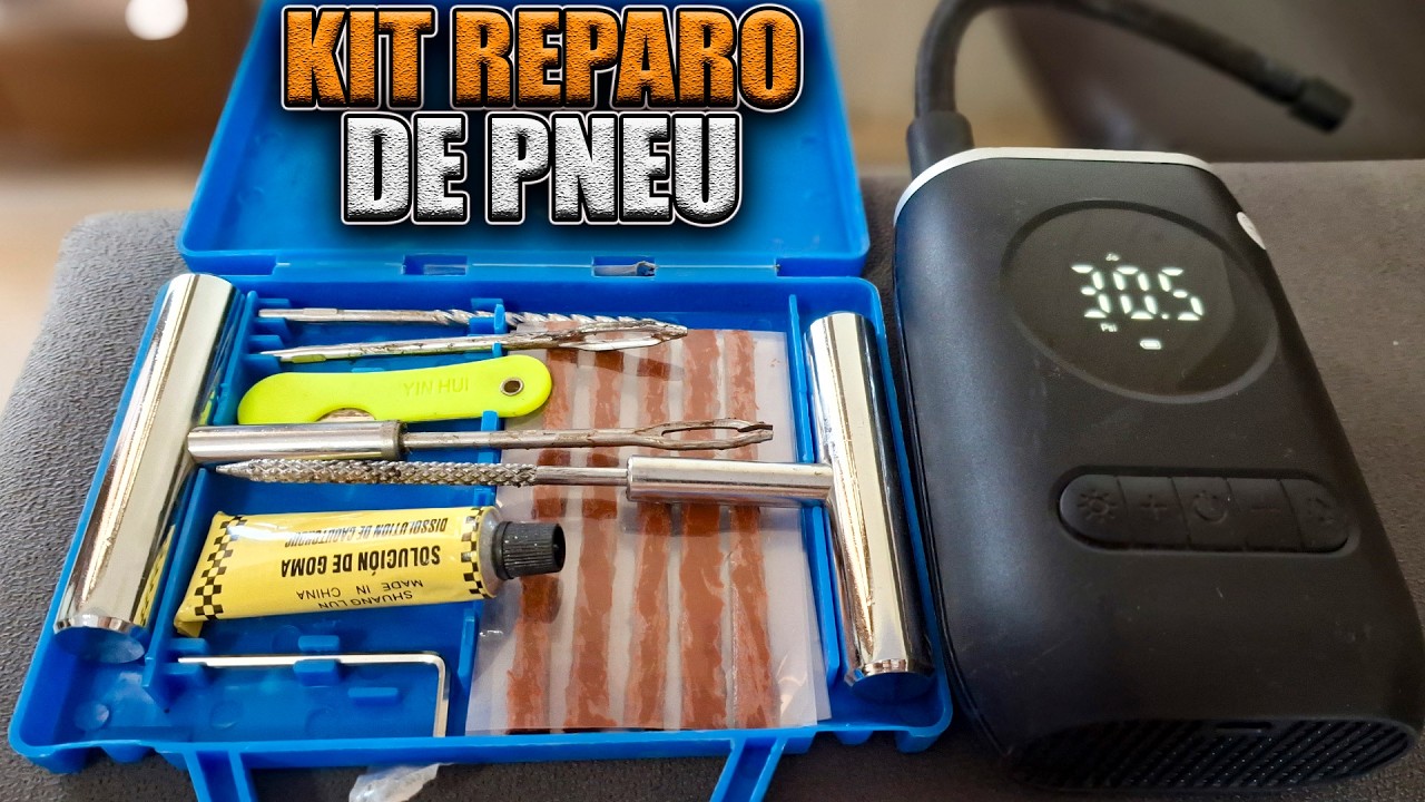 Como Consertar Pneu Furado em Casa (Passo a Passo)