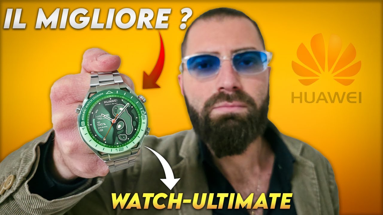 Huawei Ultimate Green è il migliore Smartwatch ?