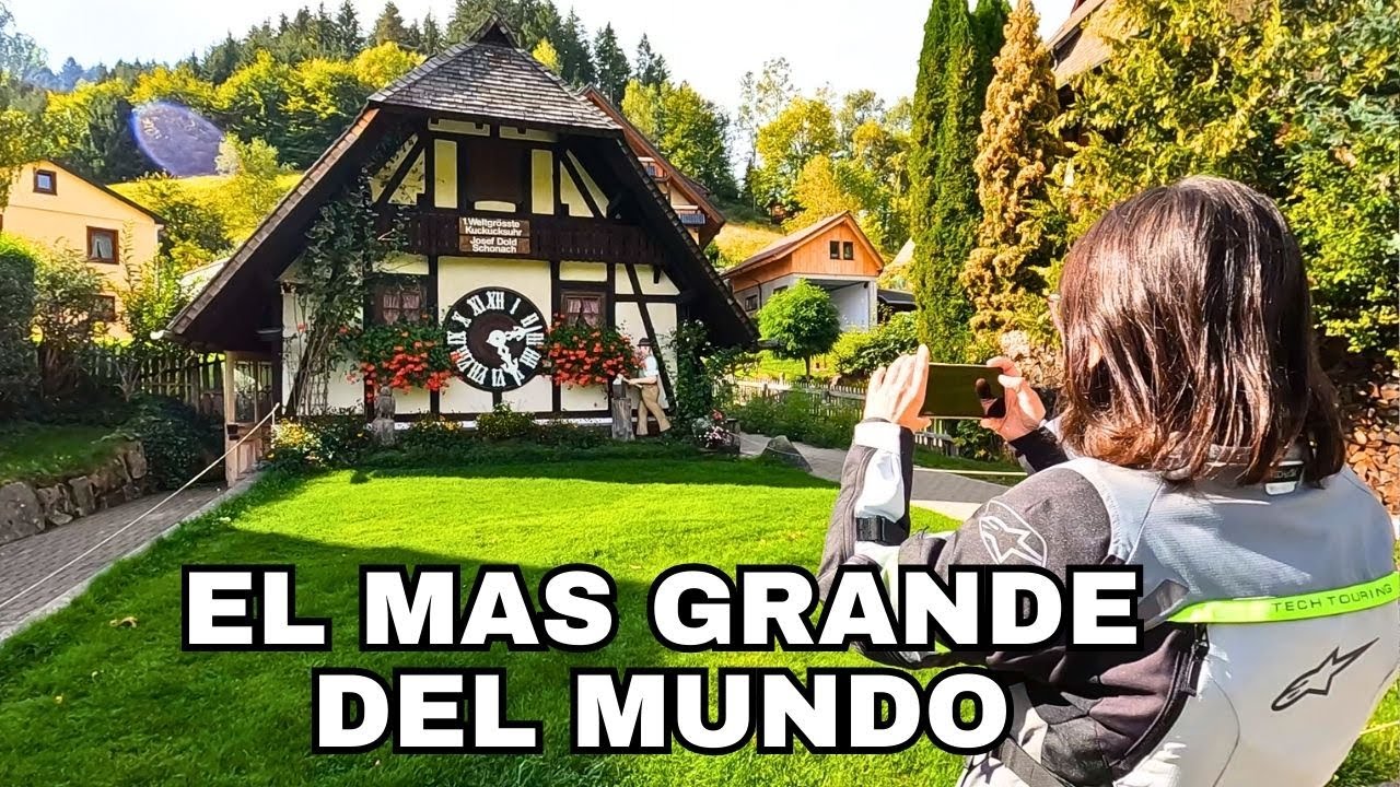 ✅17 Selva Negra en MOTO ➡️Triberg➡️Schonach
