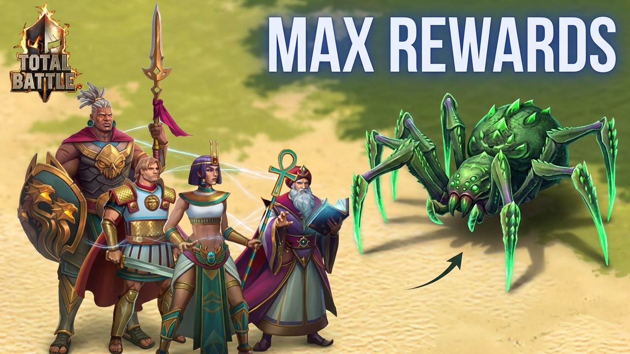TOTAL BATTLE | MAXIMIZE REWARDS WITH TROOP STACKING!!