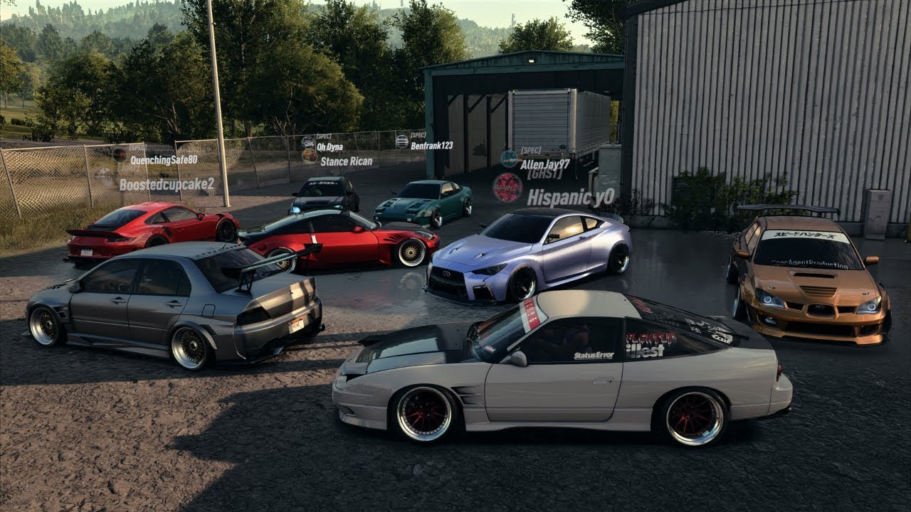 NFS Heat | WRX STI Build / Show Car/Stance Meet - Cruising & Racing w/ 350Z, EK9, Evo, Q60, & More