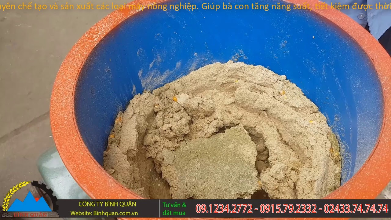 M&aacute;y &eacute;p c&aacute;m vi&ecirc;n B&igrave;nh Qu&acirc;n - Tự l&agrave;m c&aacute;m vi&ecirc;n chăn nu&ocirc;i gi&aacute; rẻ