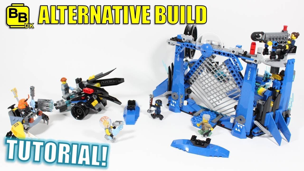 LEGO NINJAGO MOVIE 70614 ALTERNATIVE BUILD JAY'S TEMPLE OF LIGHTNING