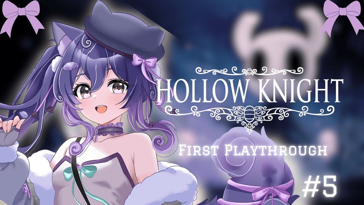 [HOLLOW KNIGHT 1ST PLAYTHROUGH] Keep the bugs away meowmeow..