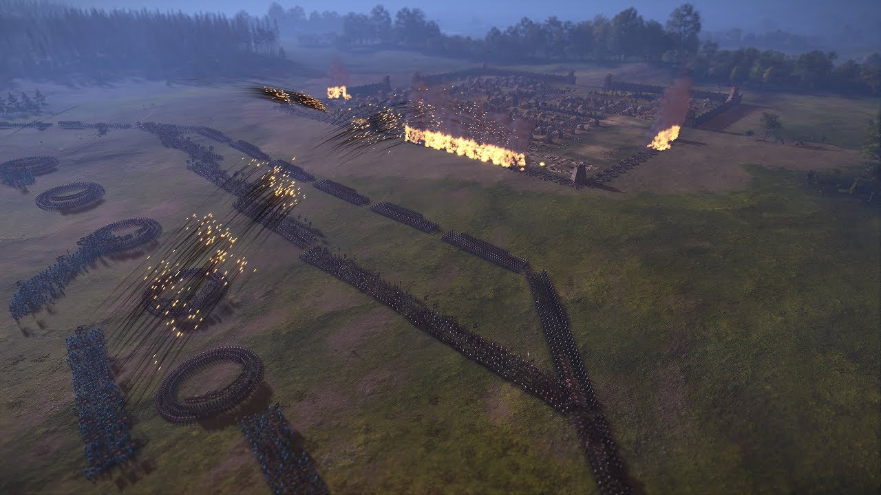 MASSIVE ENCAMPMENT ATTACK - Total War: THREE KINGDOMS