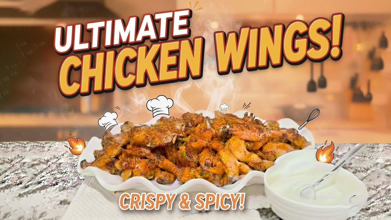 #wings #homemade wings #crispy delicious #￼ recipe #chicken wings ￼#cooking #goviral 