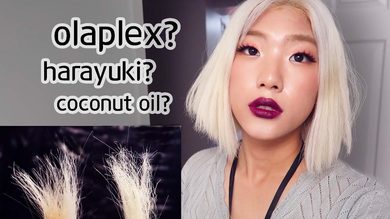 ЭКСПЕРИМЕНТ С МЕРТВЫМИ ВОЛОСАМИ Olaplex VS Harayuki VS Кокосовое масло собственного приготовления...