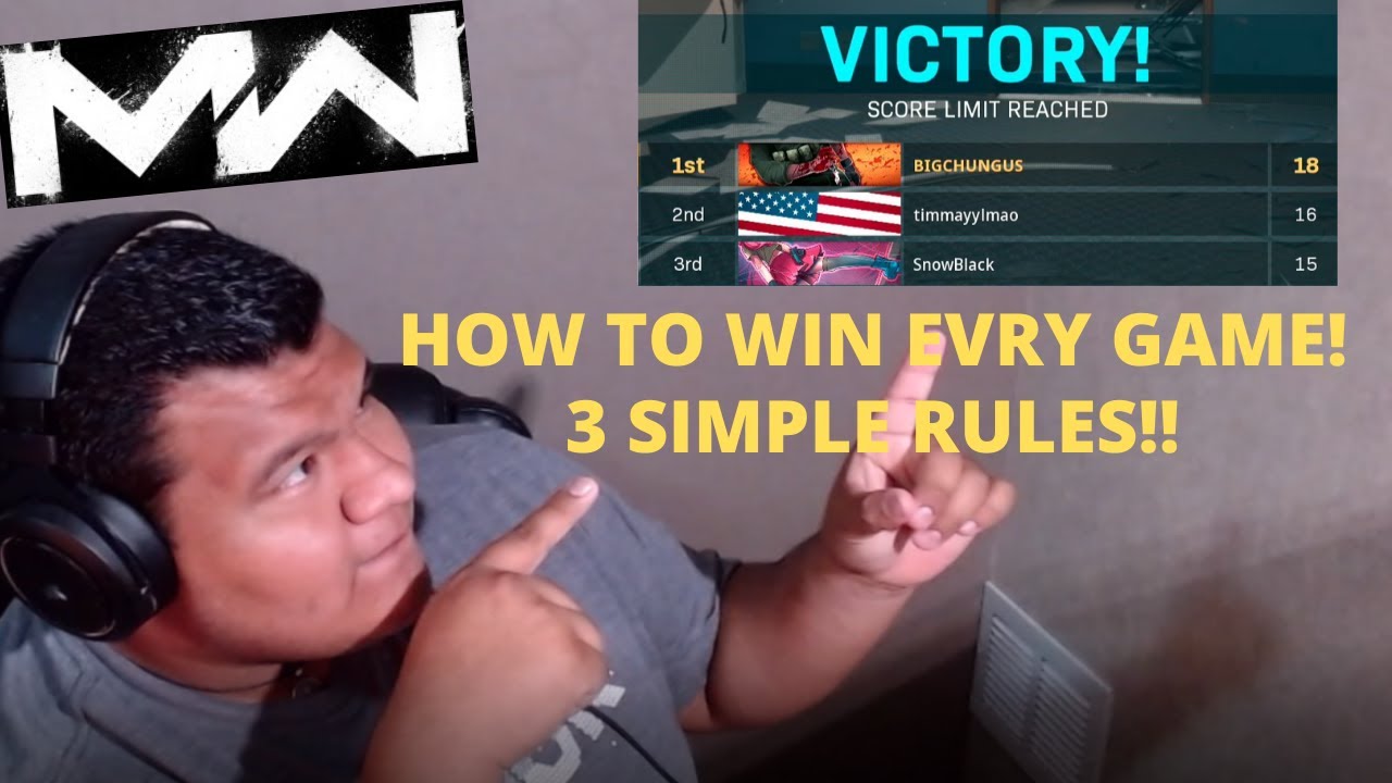 MW Gungame! How to Win Every game!