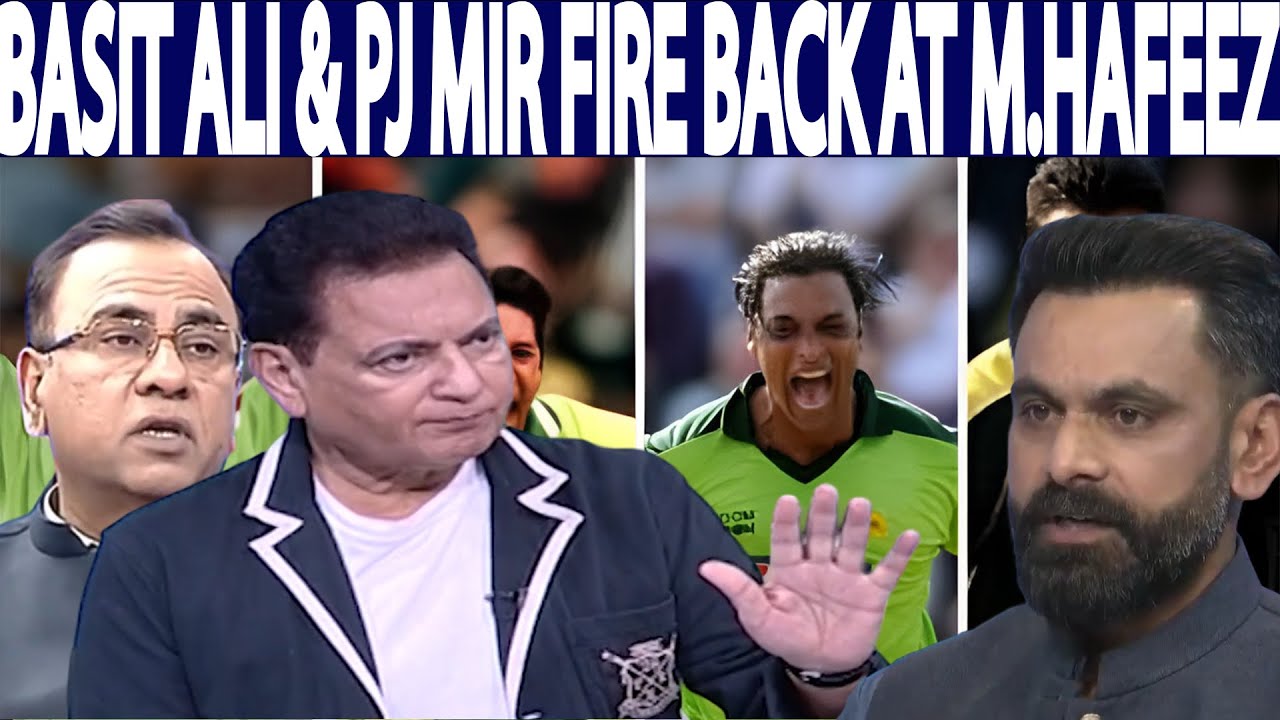 Basit Ali & PJ Mir Fire Back at Muhammad Hafeez