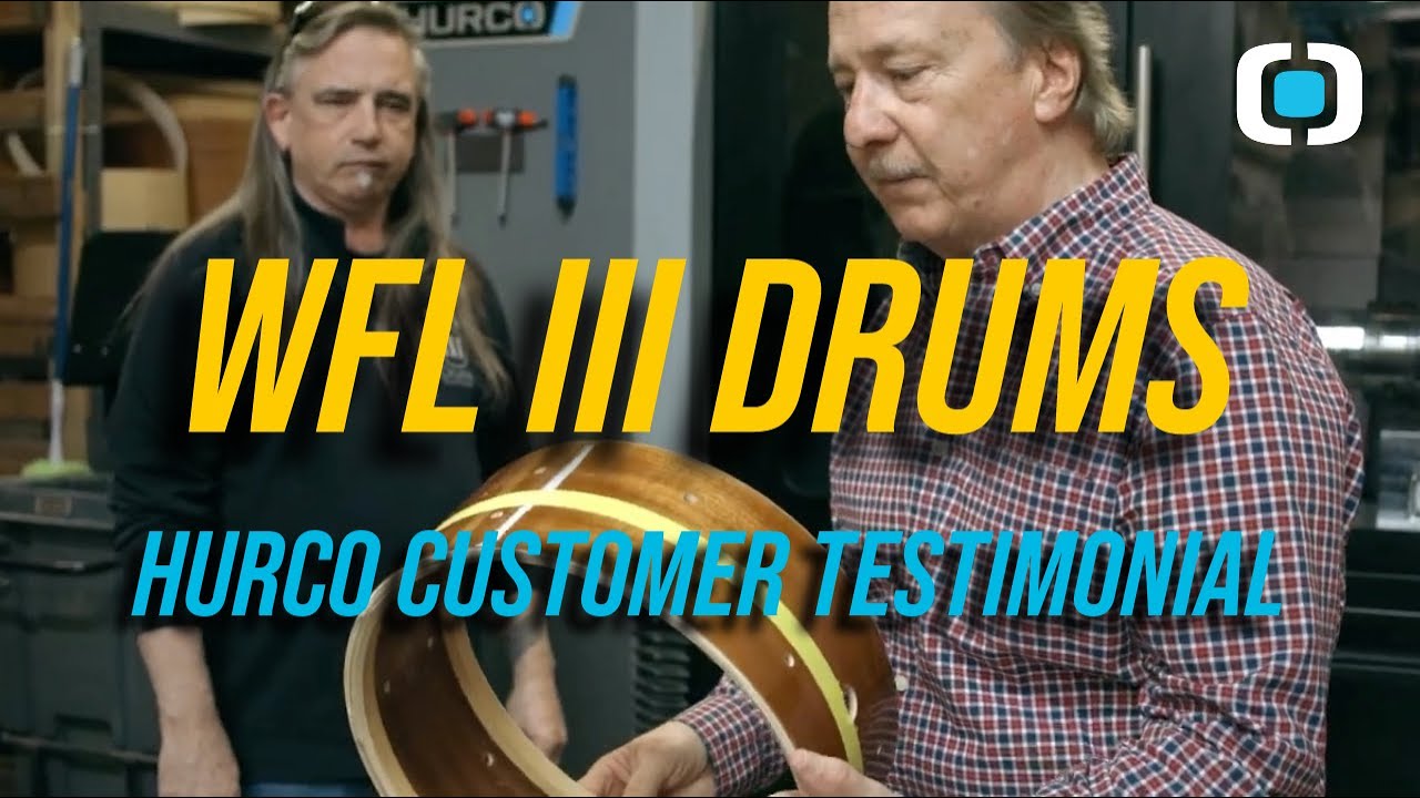 WFL III Drums Up Success with Hurco CNC Mill: Customer Testimonial