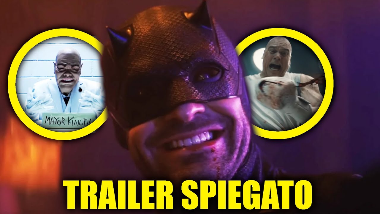 DAREDEVIL BORN AGAIN 2: ANALISI del TEASER - Lo SCONTRO FINALE