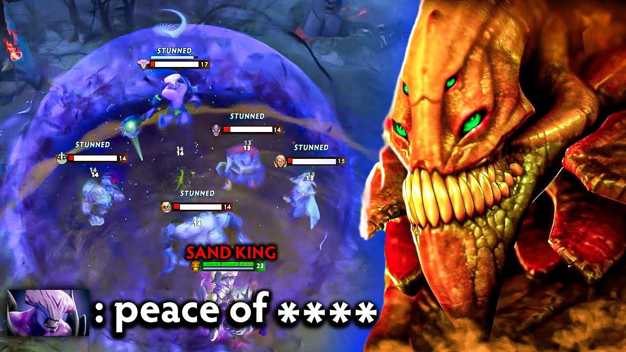 HOW TO BRAIN DAMAGE YOUR ENEMY WITH SAND KING