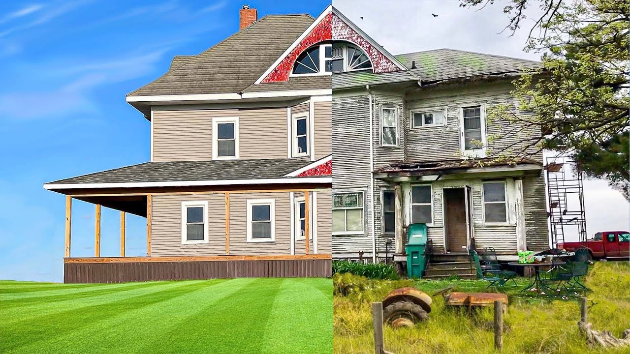 Restoring A $7,000 Hoarder Mansion