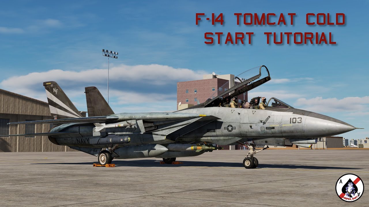 DCS World: F-14 Tomcat Cold Start Tutorial