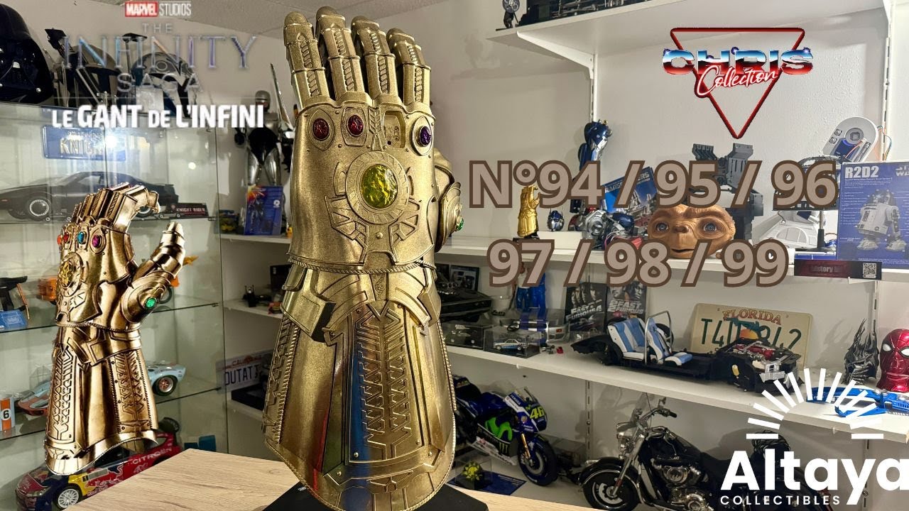 N°94 & 95 & 96 & 97 & 98 & 99  INFINITY GAUNTLET : MONTEZ PAS À PAS LE GANT DE THANOS ALTAYA