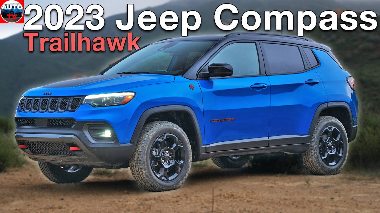All NEW 2023 Jeep Compass Trailhawk - REVIEW Driving, exterior & interior