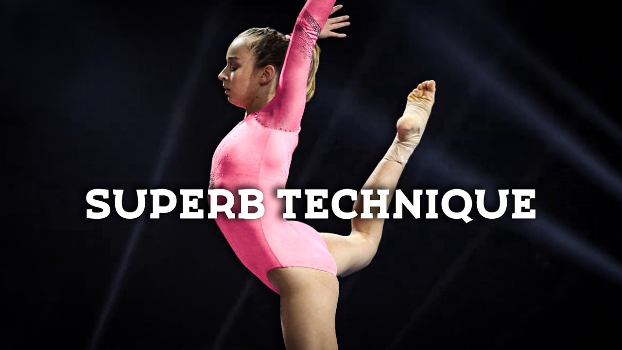 Technique & Precision are KEY COMPONENTS in gymnastics