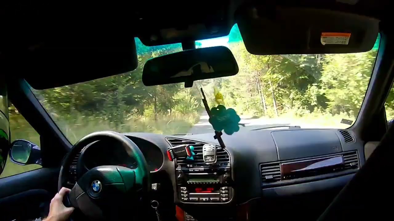 II. RACOON GELNICKÝ SLALOM, Štefan Zvara BMW E36 M3, 3.KOLO, On Board