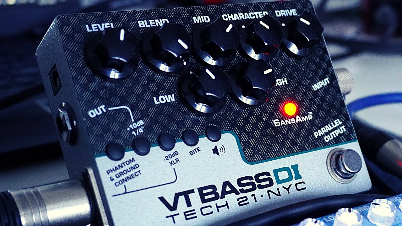 Tech 21 VT Bass DI Demo