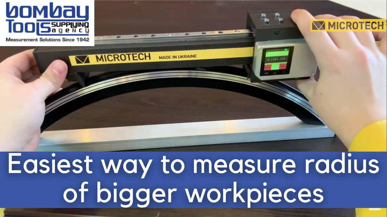 Microtech Wide Range radius gauge| Bombay Tools