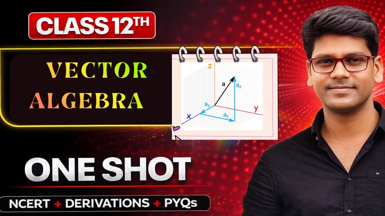Vector Algebra Class 12 One Shot 🔥 | NCERT Revision | Maths Chapter 10 | #cbse2026  By Anil Sir