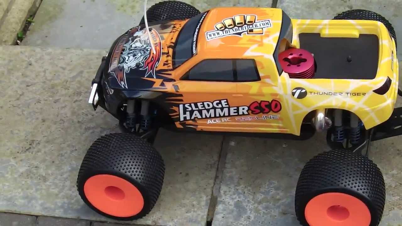 Thunder Tiger MTA4 S50 Dual Fuel Tank And Integy Wheels