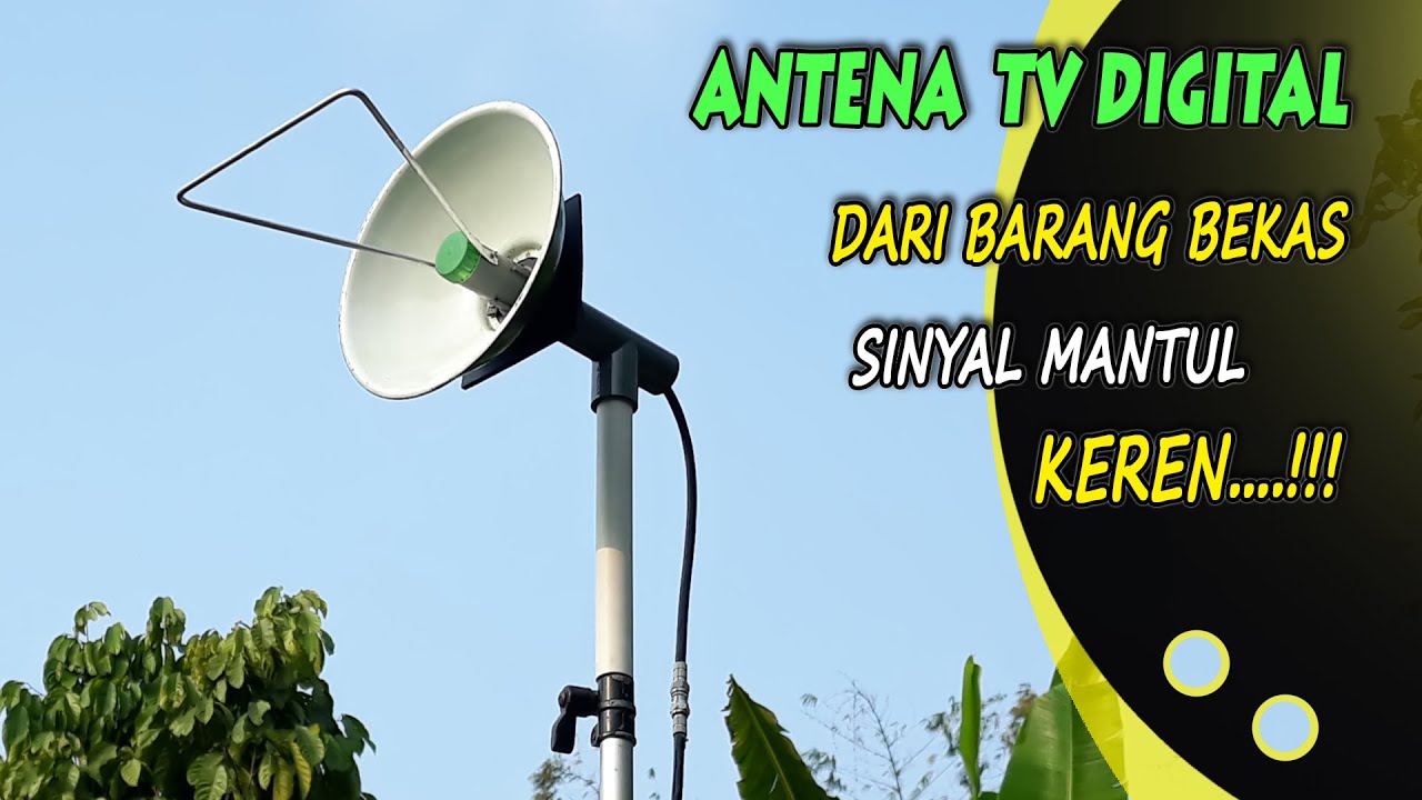 Trik TV: Pelajari Cara mengubah kap lampu menjadi antena televisi dalam Full HD dan hemat uang!