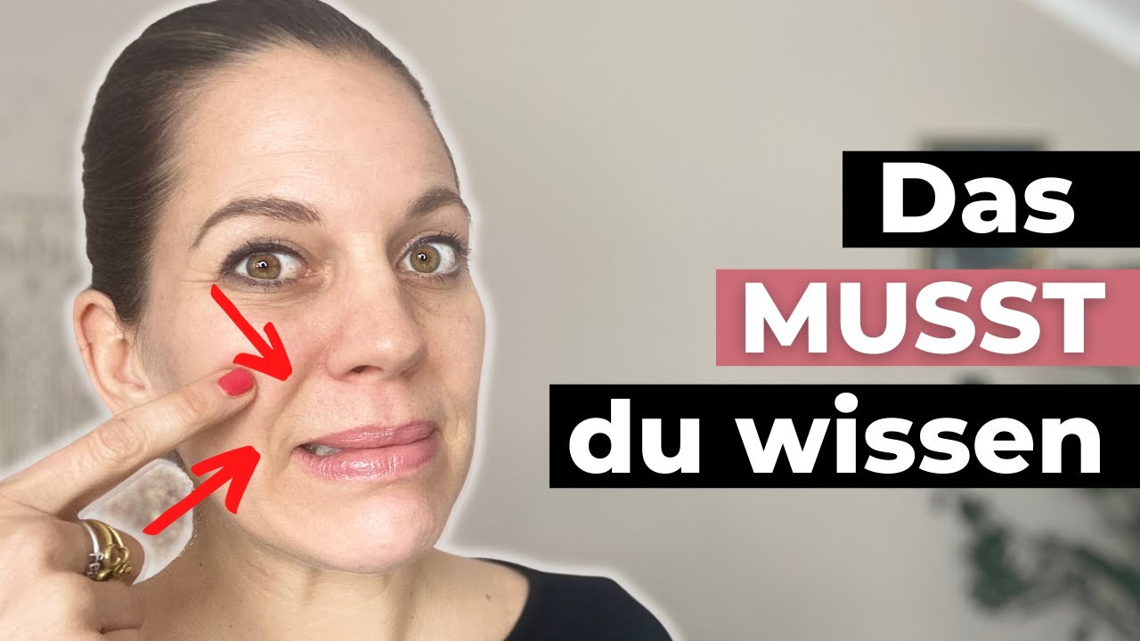 So wirst du deine Nasolabialfalte NIE los