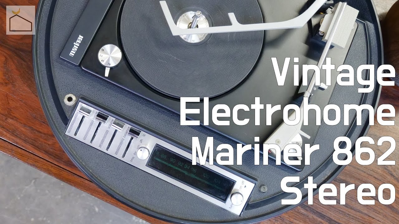 🇨🇦Vintage Electrohome Mariner Model 862 Stereo