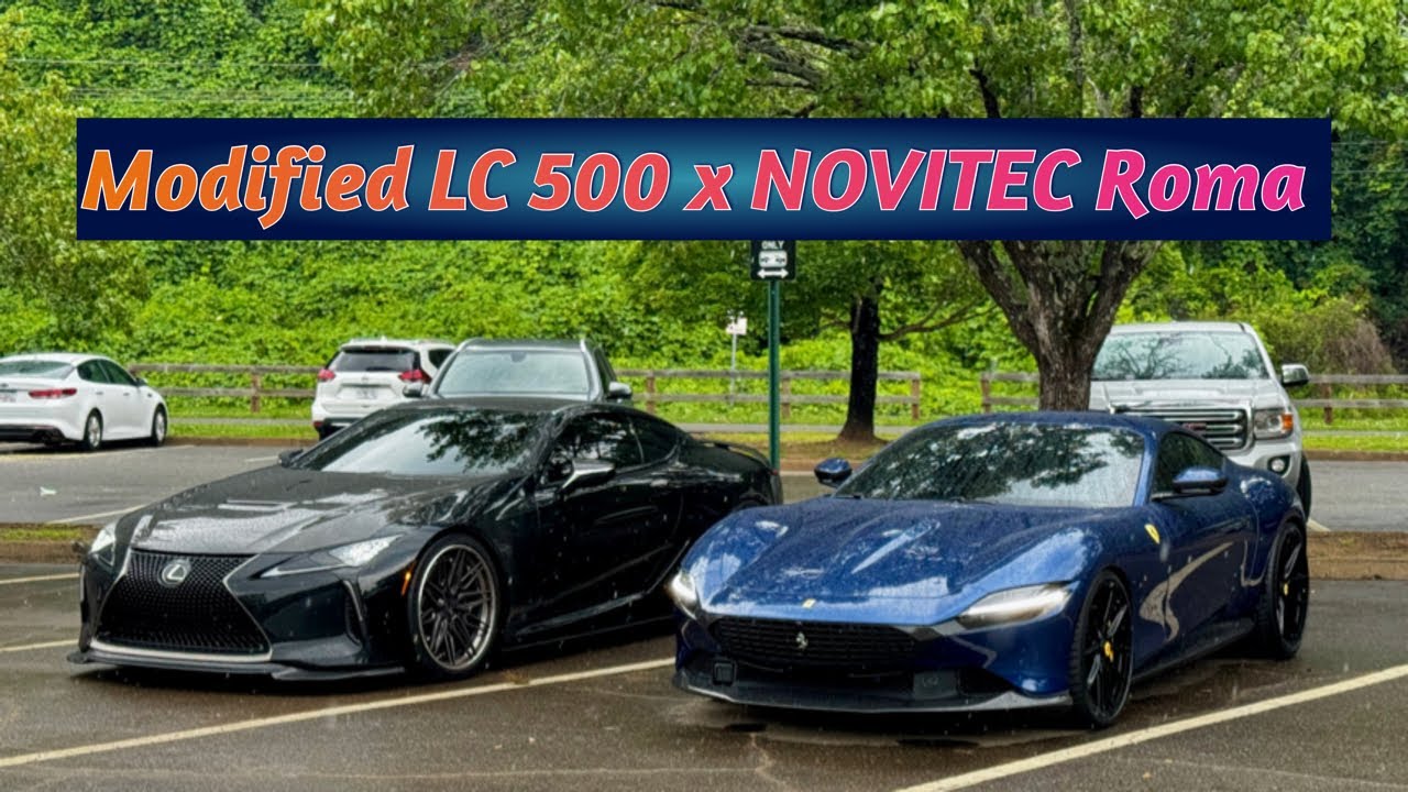 Lexus LC 500 Inspiration Series x NOVITEC Ferrari Roma
