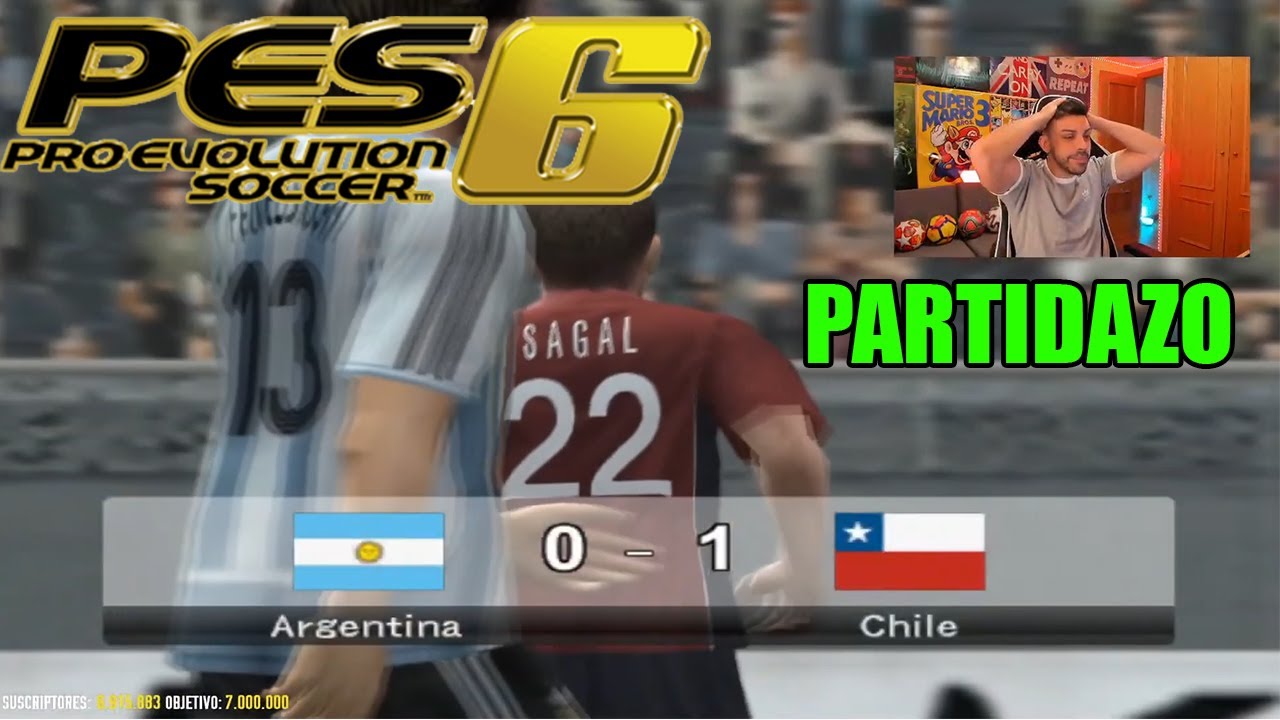 DjMaRiiO JUEGA AL PES 6 PORQUE YA NO PUEDE CON EL FIFA