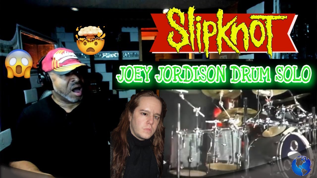Joey Jordison Slipknot drum solo - Producer Reaction